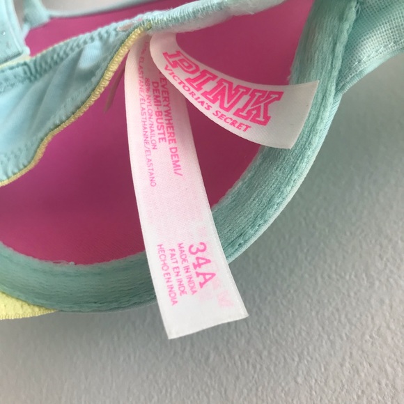 💎 PINK Victoria’s Secret Wear Everywhere Demi Bra - Picture 5 of 7